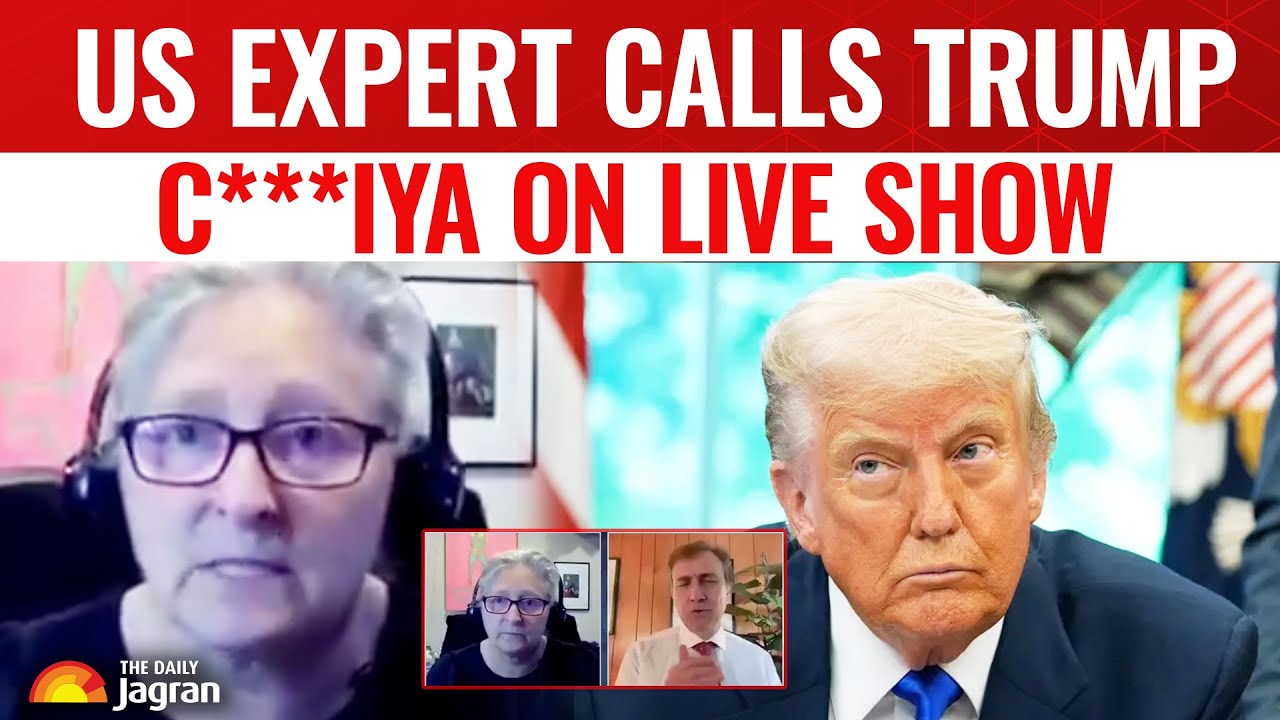 US Expert Uses Hindi Slang, Abuses Donald Trump On A Live Show