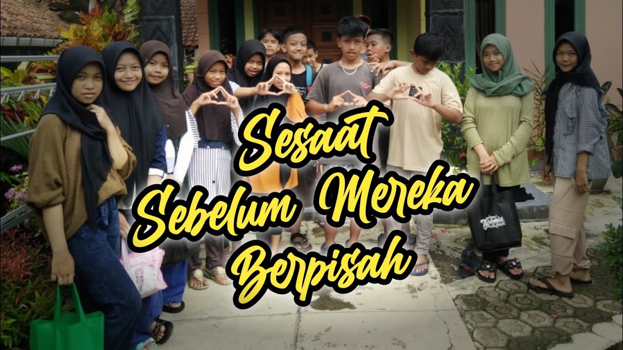 Sesaat Sebelum Mereka Berpisah.