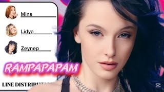 Manifest - Rampapapam (Arem Orguc & Arman Aydın Remix) Line Distribution