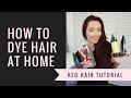 HOW I DYE MY HAIR RED @ Home | Monica Erlin