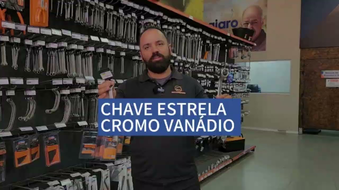Chave Estrela de Cromo Vanádio