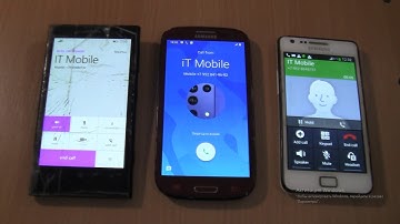 Over the Horizon Incoming call&Outgoing call at the Same Time Samsung S3 +Samsung s2 plus+1020 lumia