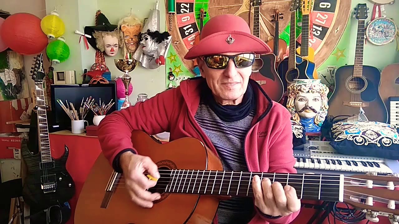 Io che amo solo te (chitarra cover) Sergio Endrigo - YouTube