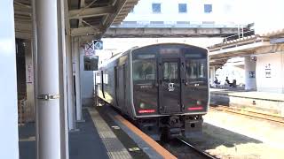 817系VK011編成　普通列車西都城行　都城駅発車！