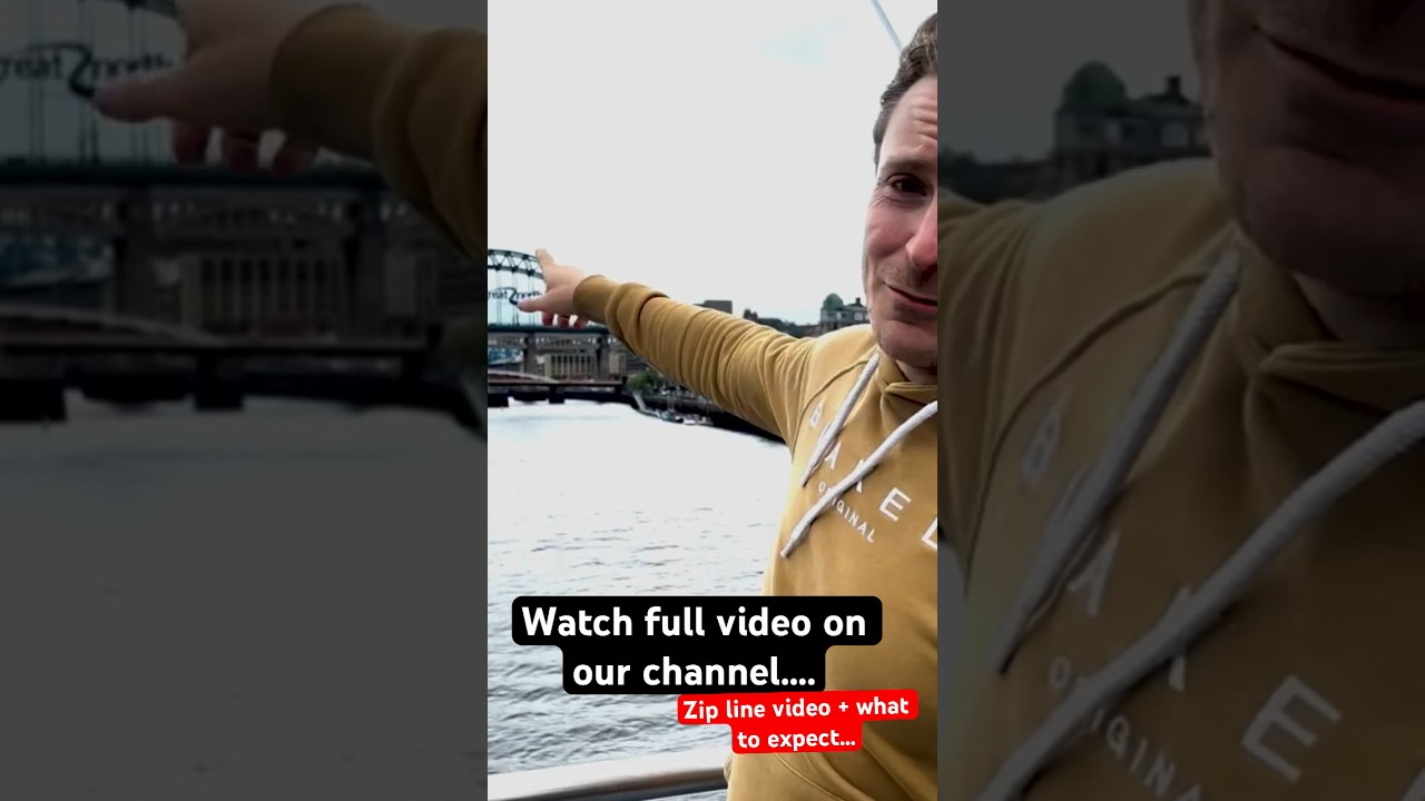 Zip Line from the Tyne Bridge - Here is what to expect! Newcastle Upon Tyne Things to do