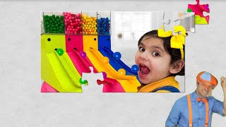 Puzzle Ellie and Alex Gumball Machine Toy Mystery with the Gumball Monster - Fans Made