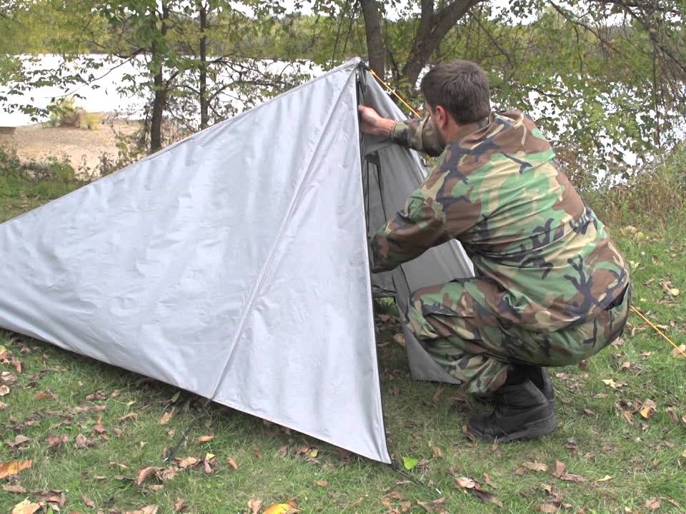 HQ ISSUE™ Single Pole Backpack Tent YouTube