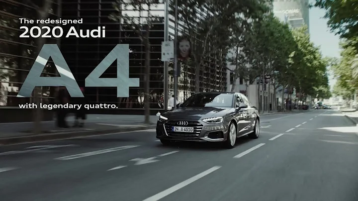 The redesigned 2020 Audi A4