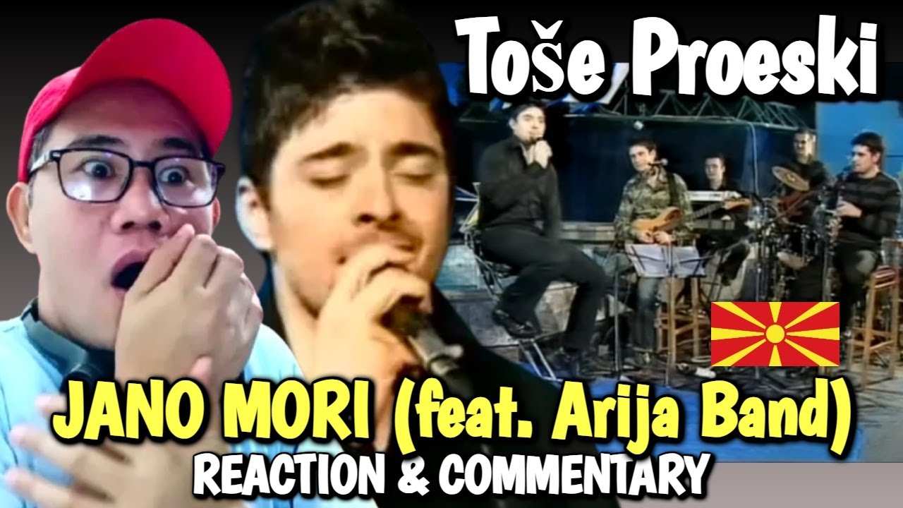 Тоше Проески с участием. Группа Arija - Джано Мори РЕАКЦИЯ