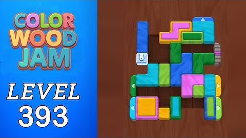 Color Wood Jam Level 393 Walkthrough