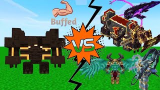 Buffed Ancient Monstrosity vs All L_Ender's Cataclysm Bosses in Minecraft Java Edition 
