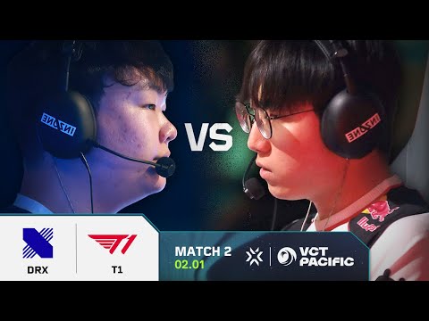 오랜만이다. |  DRX vs T1  | 중위조 2라운드 8일차 MATCH 2 H/L 02.01 | VCT 퍼시픽 킥오프 2026
