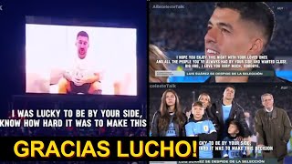 Suarez Emotional Reaction After Messi Shared Heartfelt Tribute Video on Suarez Farewell Match 🥺
