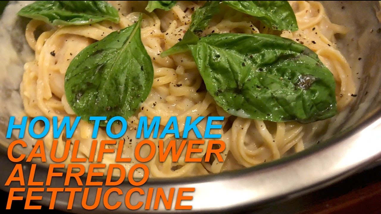 How to Make Cauliflower Alfredo Fettuccine (Medical Medium Recipe