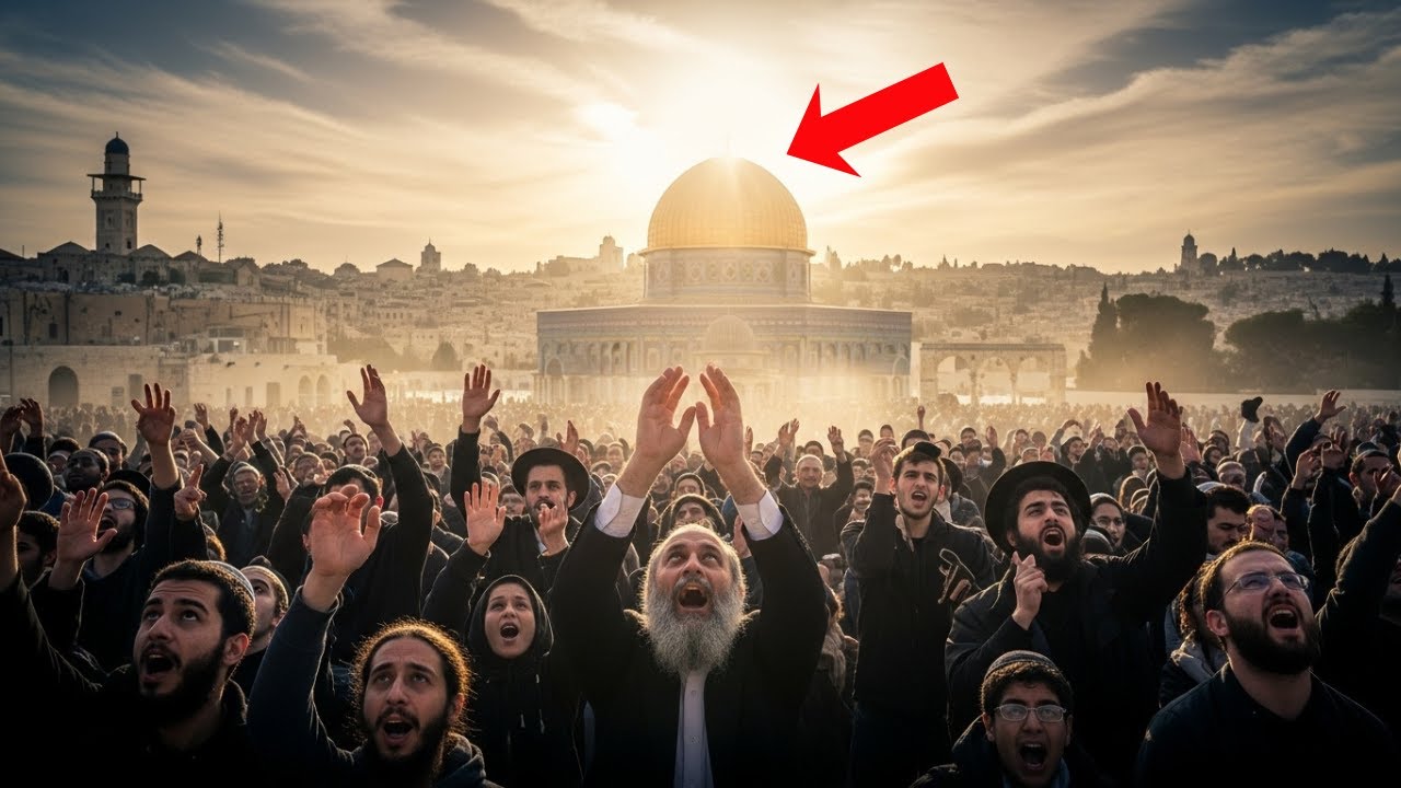 🔥 Light Appeared Above the Temple Mount — Witnesses in Jerusalem Are Shocked!