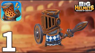 Big Helmets Heroes of Destiny Gameplay Walkthrough Part 1 (iOS, Android) screenshot 5