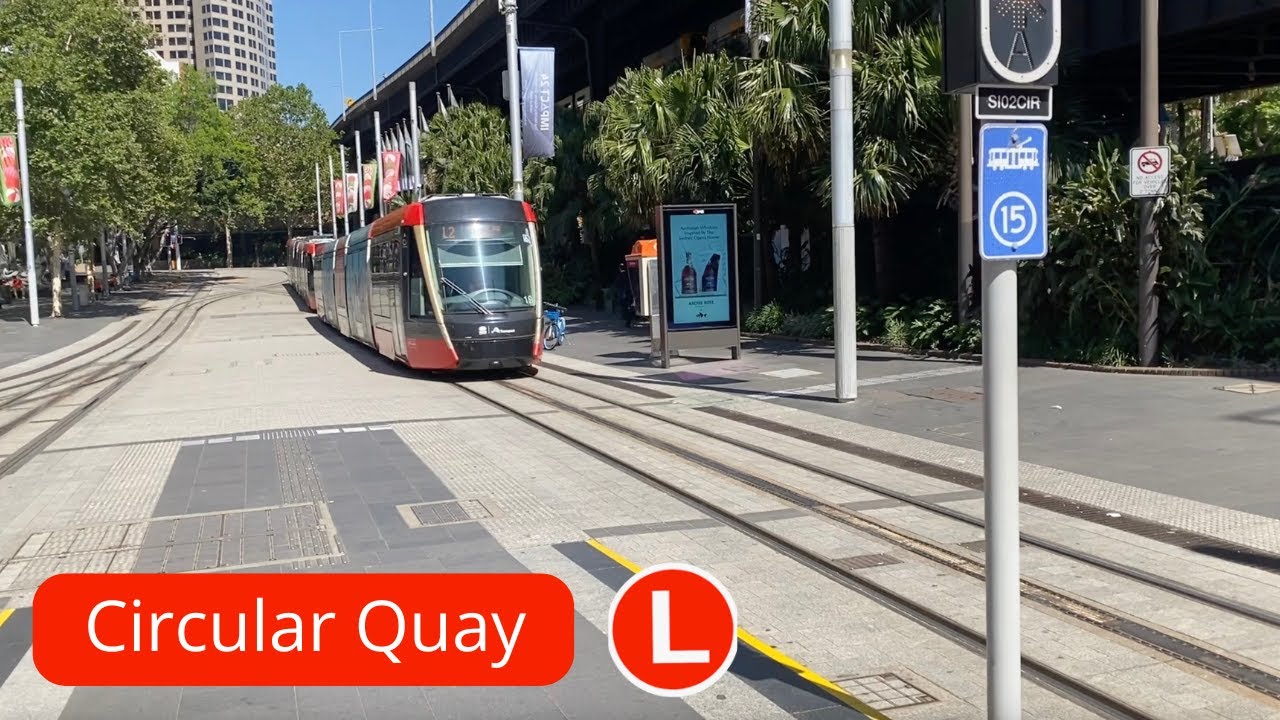 Quay Rails Sydney Rails Vlog 56: Circular Quay Light Rail Stop - YouTube