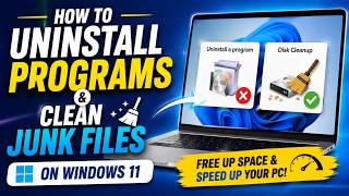 Title: How to Uninstall Programs & Clean Junk Files on Windows 11