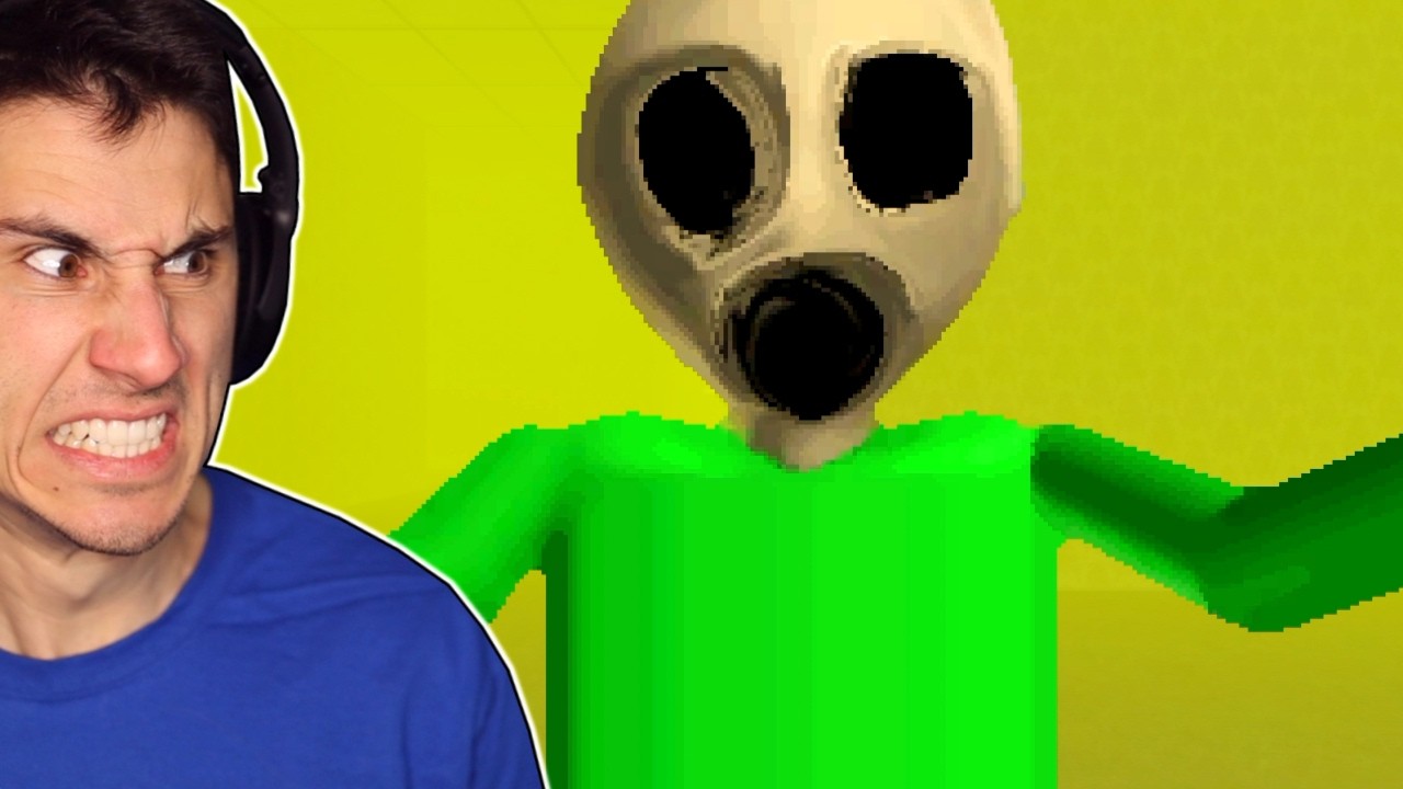 Baldi's Basics in the Backrooms is TOO SCARY!