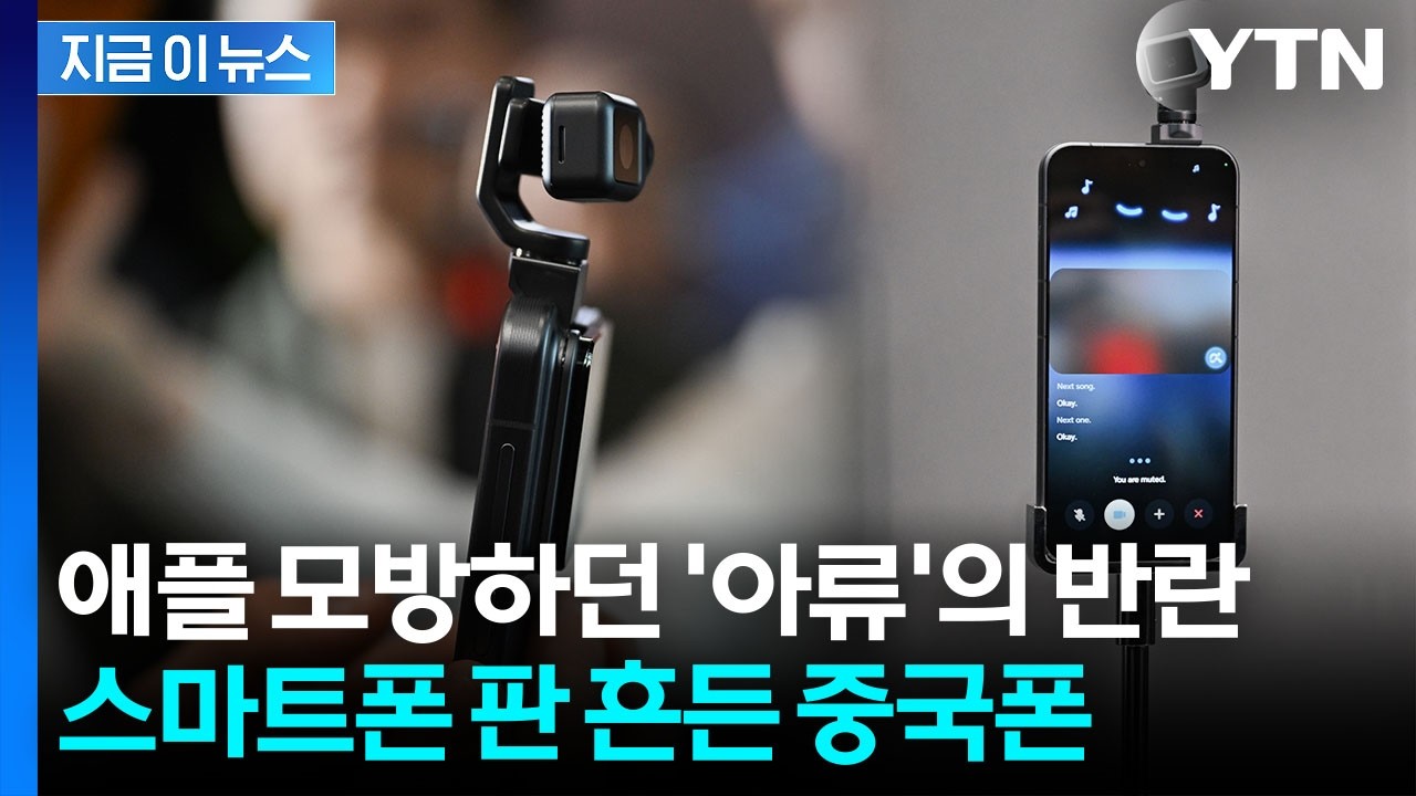 휴대폰에서 팔이 쑥 나오더니...관람객 박수 터진 중국 '로봇폰' [지금이뉴스] / YTN