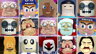 Wild Scary Obby in Roblox Escape Run Evil Aunt, Santa, Miss Marie's, Bluster Carnival, Bens, Timmy