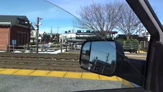 #5770 CSX D765-22 Loaded Double Stack trash train with a awesome crew