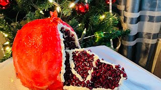 The most delicious cream cake/Pomegranate Cake/easy recipe/cream cake/Christmas/Weihnachten
