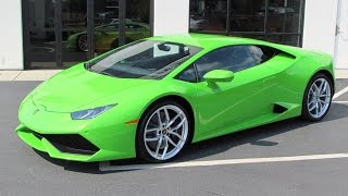 2015 Lamborghini Huracán LP610-4 Start Up, Test Drive, Racing Exhaust Demo, and In Depth Review screenshot 4