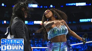 Vince McMahon threatened Sonya Deville \& Naomi slap 👋 her on WWE SMACKDOWN 11\/02\/2022