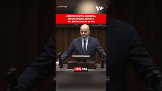 Obrażał Pan Posłanki I Posłów. Ostra Wymiana Zdań Pani Marszałek Punktuje Mateckiego