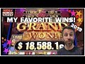 MY FAVORITE BIGGEST WINS AND BEST SLOT MACHINE JACKPOTS ...