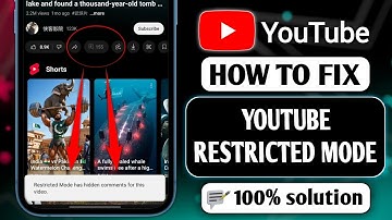 How to Fix YouTube Restricted Mode (2025) | Can’t Comment or View YouTube Video Problem Solved