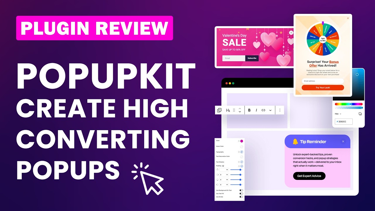 PopupKit - The Ultimate WordPress Popup Builder for Conversions - YouTube