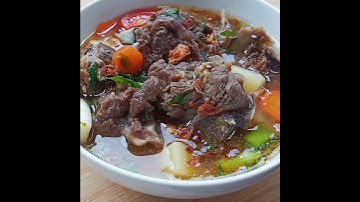 SOP TULANG IGA SAPI #SHORTS