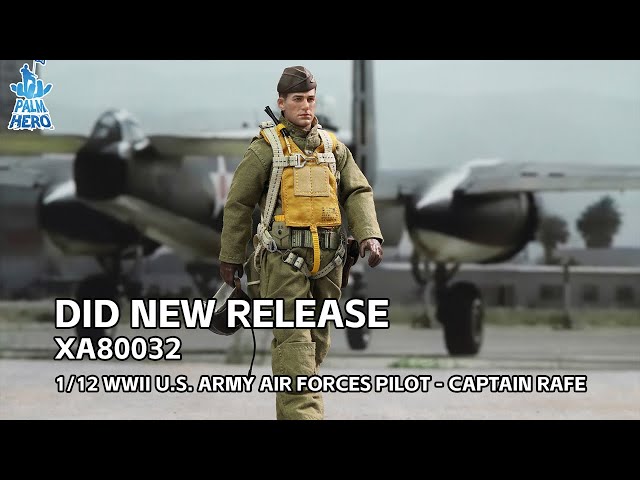 XA80032 1/12 WWII U.S. Army Air Force Pilot- Captain Rafe is