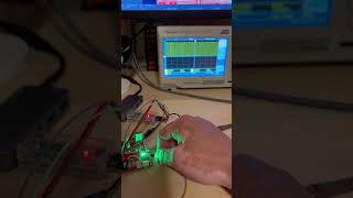 Poking TX_EN with 3.3V and observing RX line