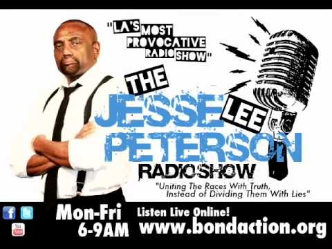 rebelde Jesse Lee Peterson Radio Show w/ Byron Thomas, Black Student Defends Confederate Flag Part 1