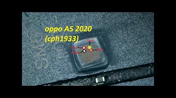 OPPO A5 2020 (CPH1933) UFS Chip unlock by easy jtag plus box