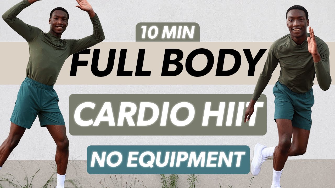 10 MIN FULL BODY CARDIO HIIT WORKOUT | No Equipment | No Repeat ...