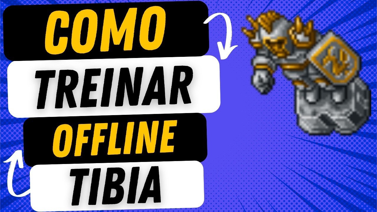 Tibia Offline Training Como Treinar Offline no Tibia Atualizado - YouTube