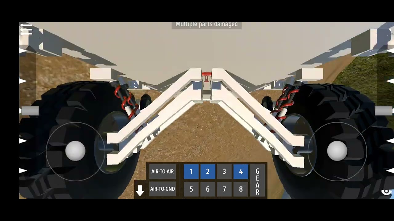 New simpleplanes suspension - YouTube