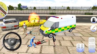 Roof Jumping Ambulance Simulator – Ambulance Driving Simulator  – Android Gameplay screenshot 5