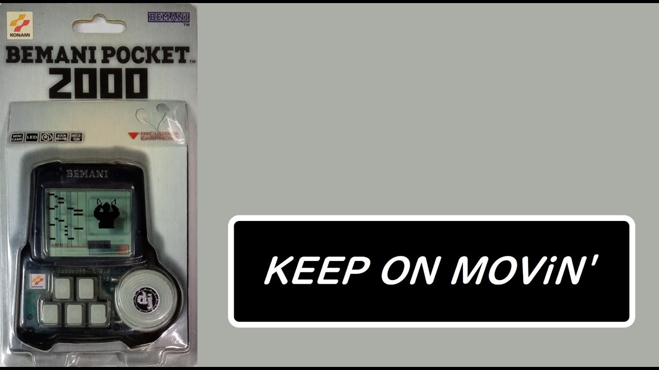 KEEP ON MOViN'】ビーマニポケット2000 BEMANI POCKET 2000 - YouTube