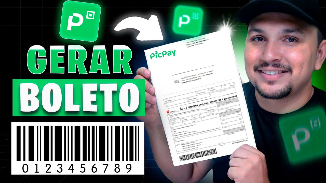 PICPAY - COMO GERAR BOLETO DE DEPÓSITO - ATUALIZADO ✅
