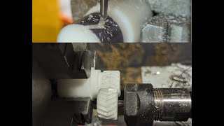cnc herringbone gears: virtual shaper part 4 in 4k 60p