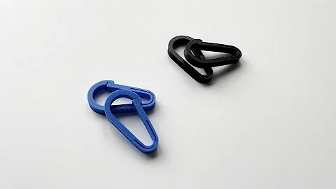 3D Printed Ultralight Carabiners by Jereko Gear