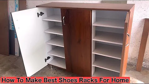 How To Make A Shoe Rack || Wooden Shoe Racks