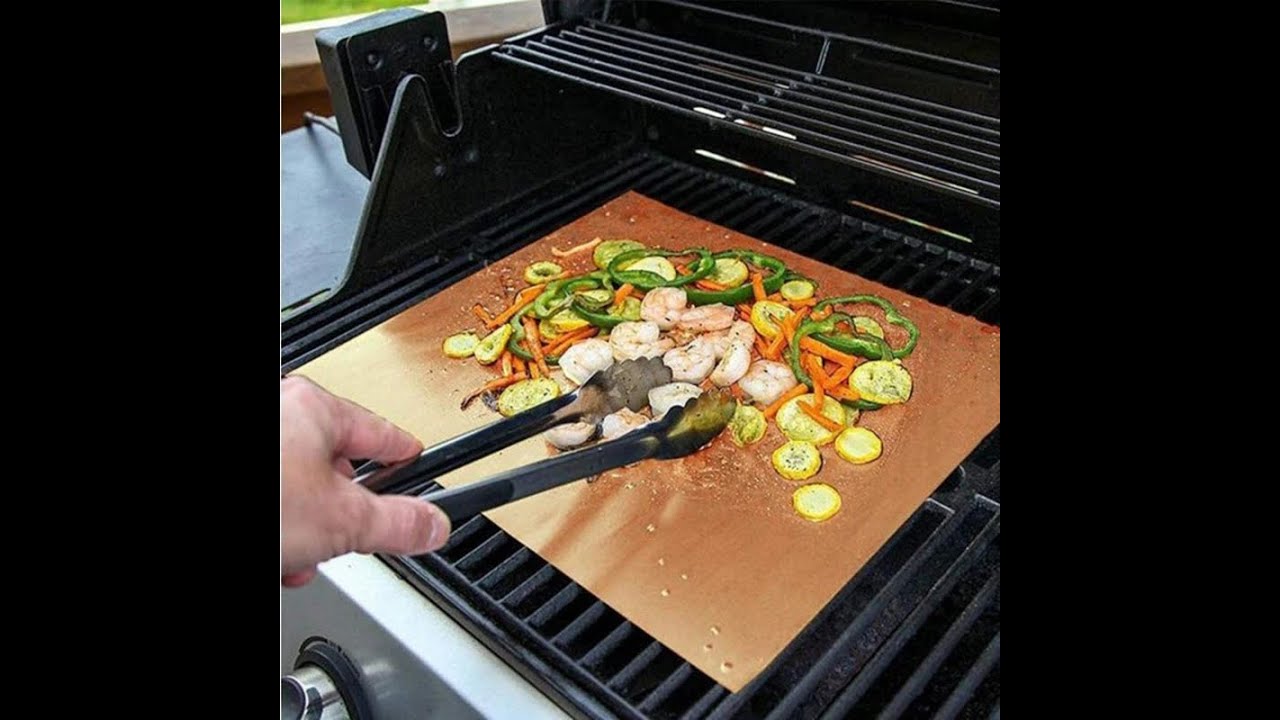 Reusable NonStick Baking Grill Mats YouTube