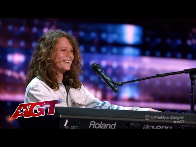 Dylan Zangwill on America's Got Talent Performs Queen's Somebody To Love class=