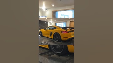 Can a Porsche Cayman S make more power than a GT4? 🤔👀 #porsche #cayman #gt4